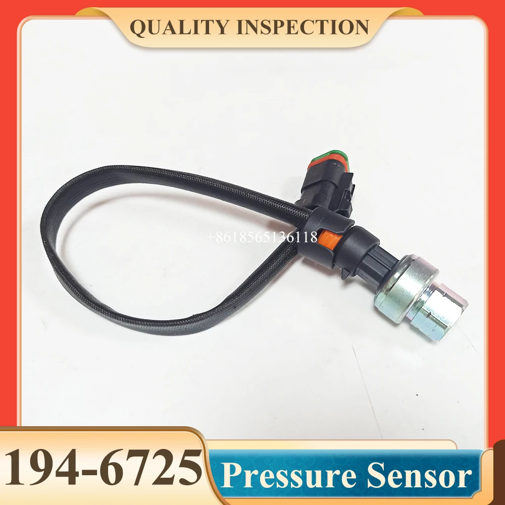 194-6725 Construction Machinery Parts Oil Pressure Sensor 1946725 for C15 MXS BXS NXS C-15 194-6725
