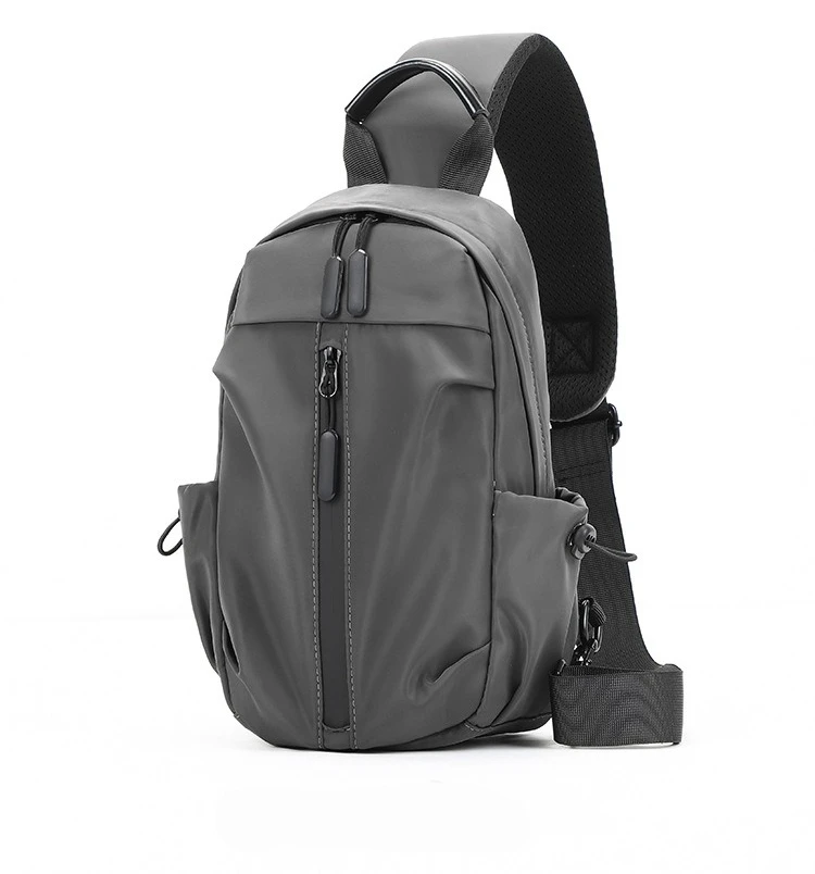 New Men's Chest Bag, Outdoor Sports Travel Single-shoulder Crossbody Bag, Multi-functional Waterproof Single-shoulder Chest Bag
