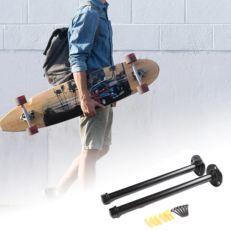 Top!-gancio per Skateboard per Skateboard gancio da parete per Skateboard a bordo lungo