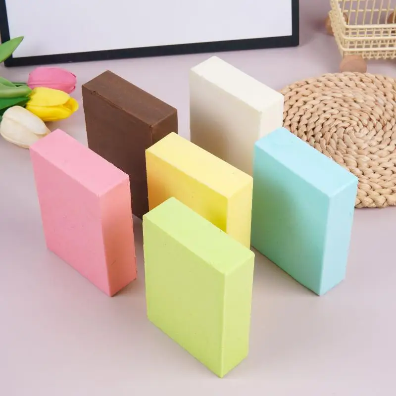Slow Rebound Milk Brick Squeeze Toy Portable Soft Squishy Sensory Fidget Toy for Kids Adults Travel Anxiety Relief Use