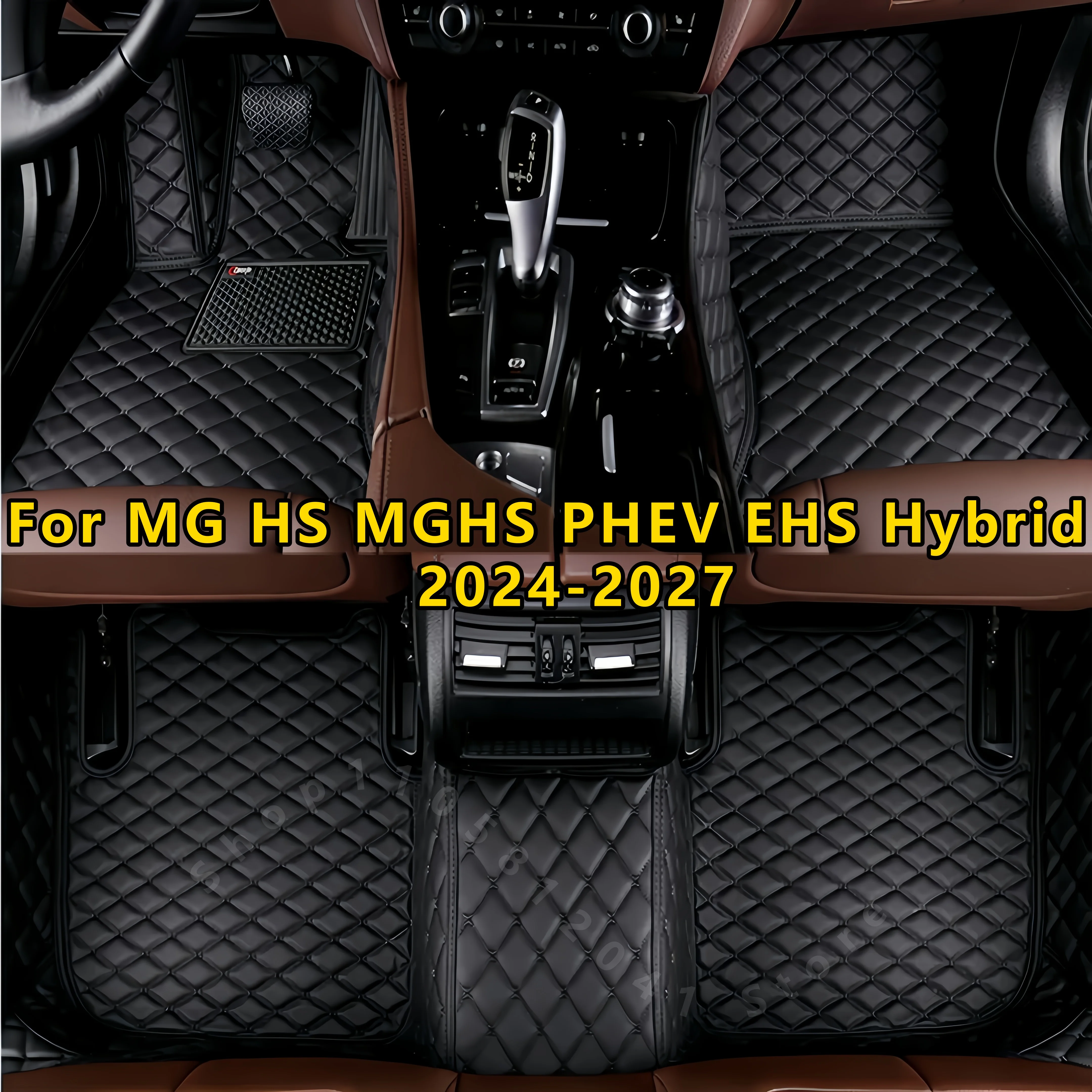 Custom Car Floor Mats Fit For MG HS MGHS PHEV EHS Hybrid 2024 2025 2026 2027 Auto Accessories Pads Car Foot Carpet