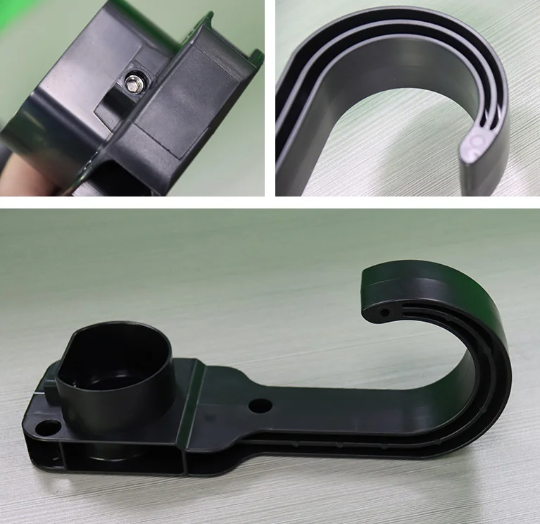 Iec 62196 Evse EV Charger Wall-Mount Connector Holster Dock Cable Wall Holder With Hook For Type 2 charging gun