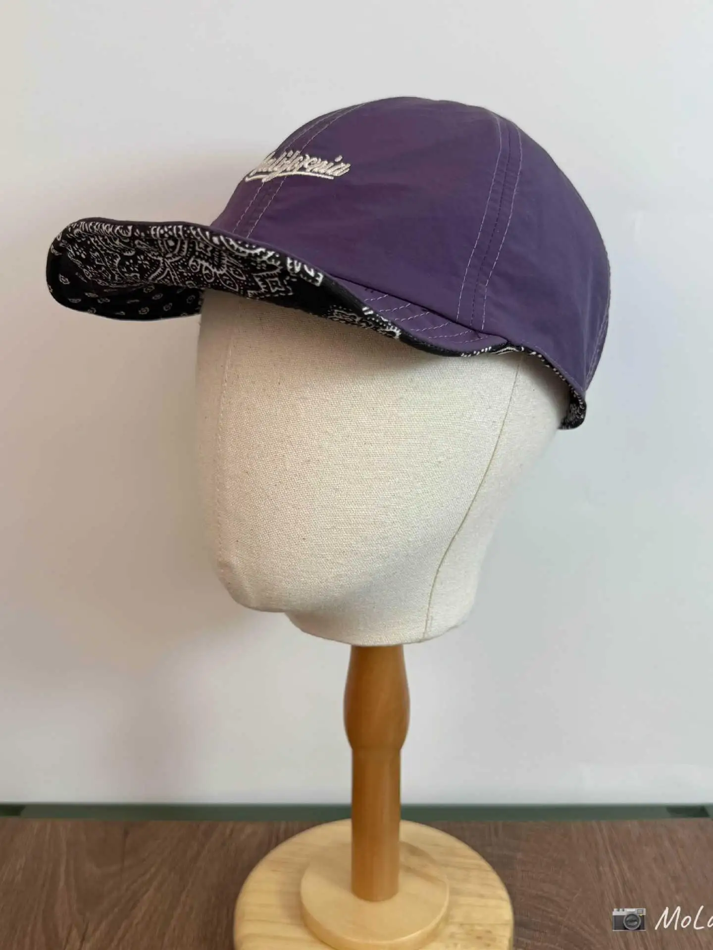 

Quick-drying alphabet embroidery baseball cap flip-brim cap men's and women's versatile sun hat