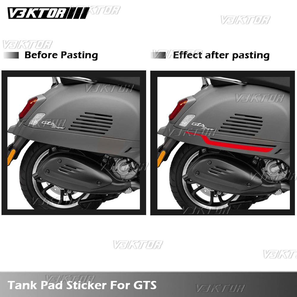 Motorcycle Decal Waterproof Sticker For Vespa GTS 300 gts 300 hpe gts 250 gts 125 super sport