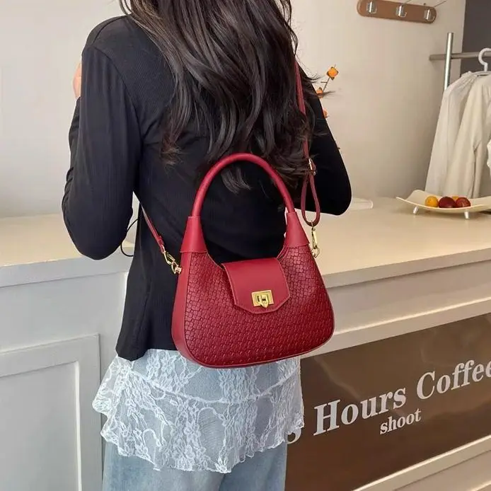 

Винтажная женская сумка-кроссбоди для повседневного использования, роскошная и универсальная легкая сумка через плечо для офиса и путешествий