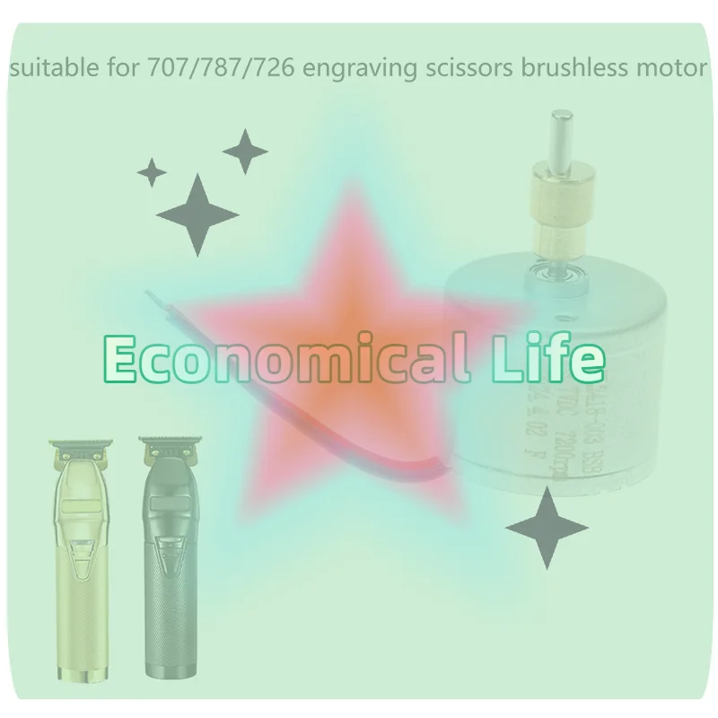 [MOA]24mm 3.7V 7200rpm Brushless Motor With Brass Copper Head Replacement Accessories For 787/726/707 Hair Trimmer Clipper[MOA]