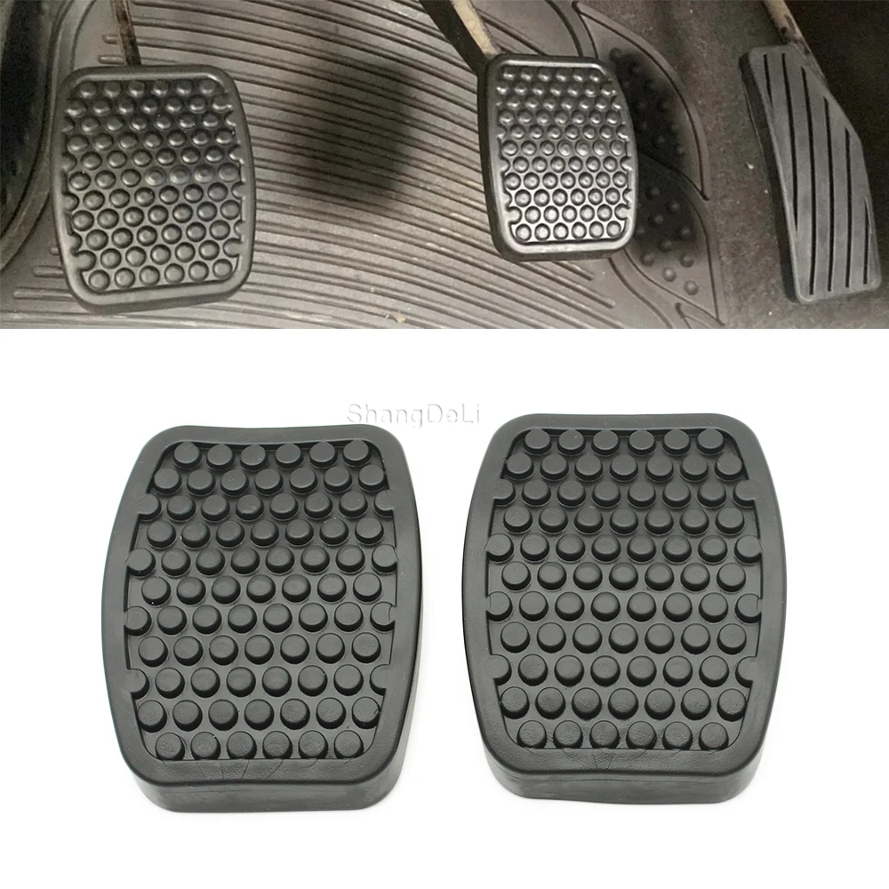 Car Brake Clutch Accelerator Pedal Rubber Pad Cover Kit for SUZUKI Swift Samurai Sidekick Vitara Tracker Car Accessories