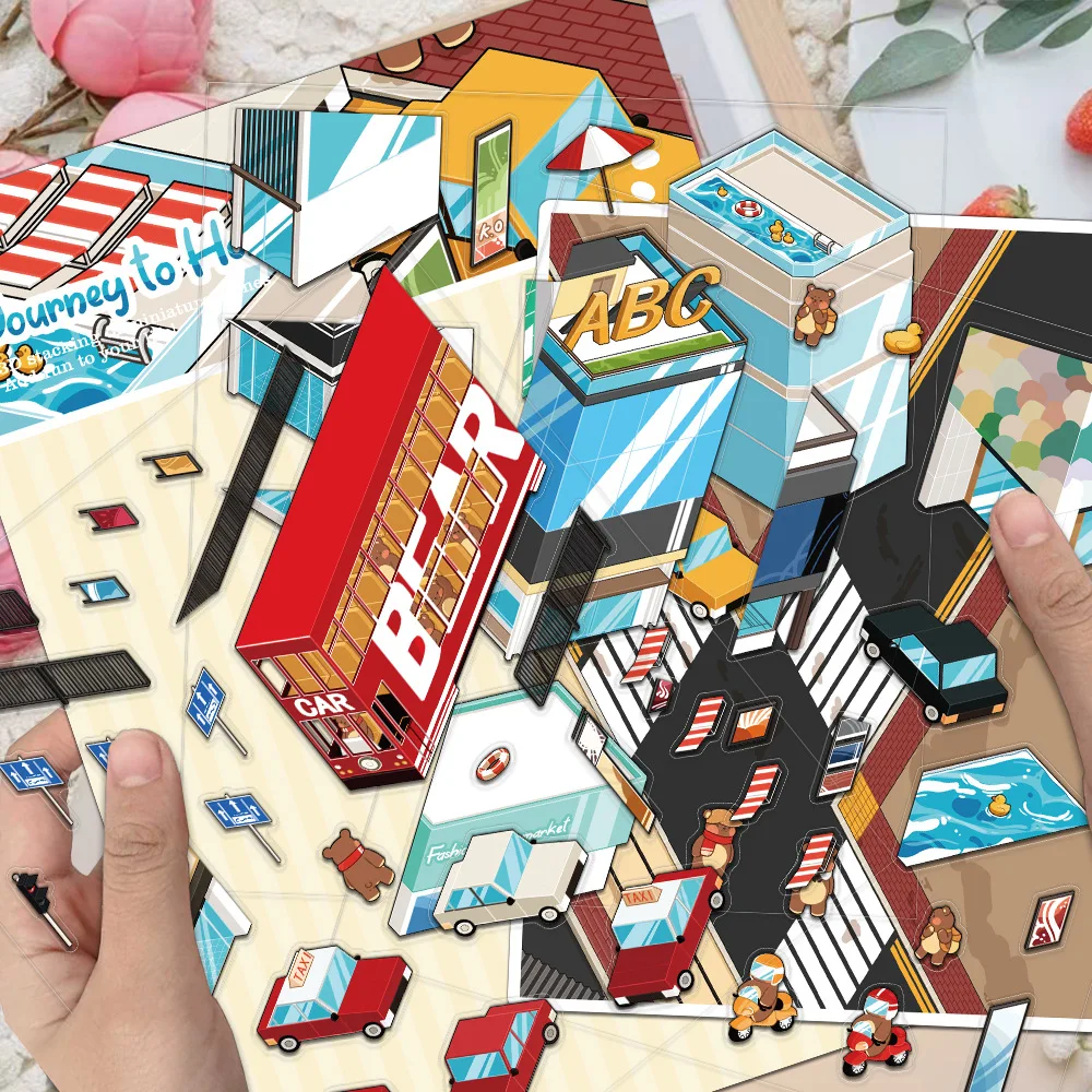 3PCS Journey To Hong Kong Stic - Phone Cases Hong Kong ulasan dan harga