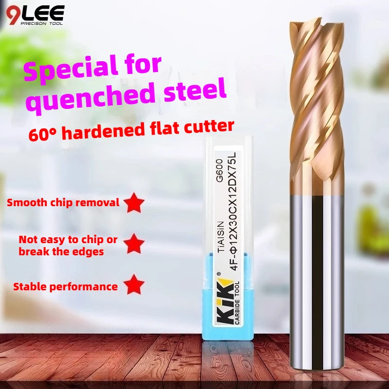 

Твердосплавный удлинитель, плоский резак, вольфрамовая сталь 60 ° Концевая фреза с ЧПУ для гравировки, фреза, фрезерные инструменты