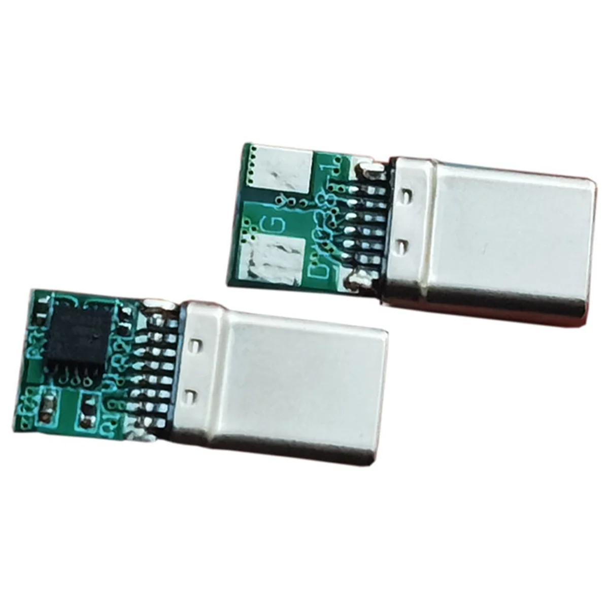 10Pcs Fast Charge Module PD/QC Decoy Board PD 2 3.0 DC Trigger Cable USB Type-C Male Plug QC4 Charge Connector 12V