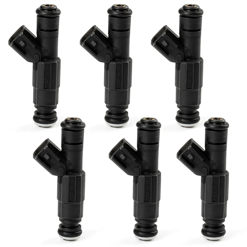 6PCS 0280155784 0280155288 FJ570 FJ454 RL669938AB Fuel Injectors Nozzle for Jeep Cherokee Wrangler Grand Cherokee 4.0L