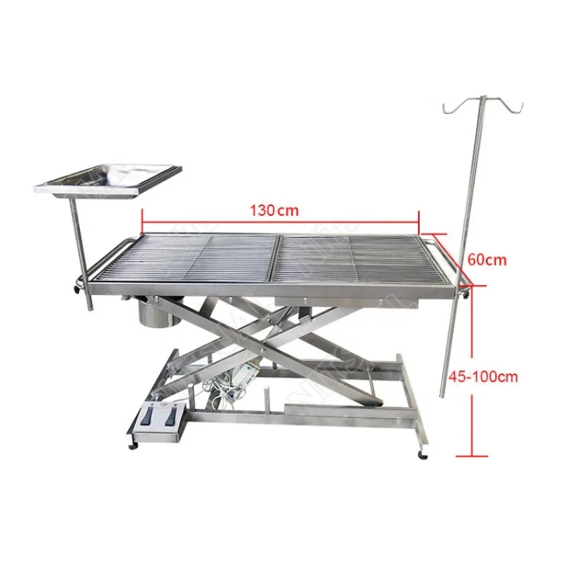 2026 Electric Veterinary Ot Dog Operating Table Surgical Pet Operation Table for Animal Care and Supplies