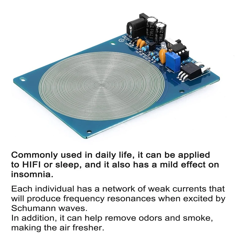 7.83Hz Schumann Waves Generator,Ultra-Low Frequency Pulse Audio Resonator USB Interface With Indicator Light On Off