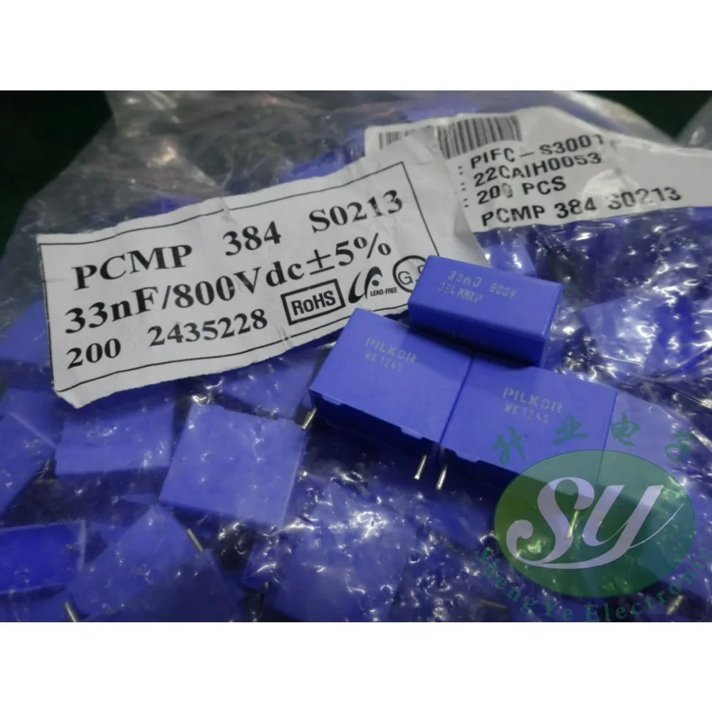 

20PCS MKP 0.033uf/800v 33nf 333 brand new 15mm film capacitor