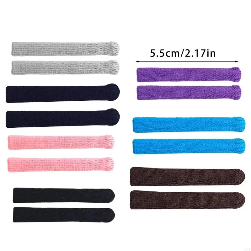 10Pairs Glasses Ear Cushions Knitted Glasses Leg Covers Fashion and Gift - view 6