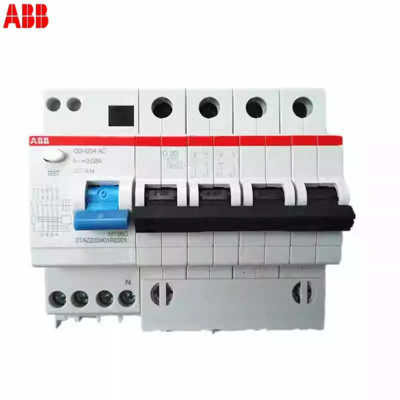 

Автоматический выключатель утечки ABB GSH200 Автоматический выключатель утечки Защитный выключатель типа D, защита от утечки ABB, AC