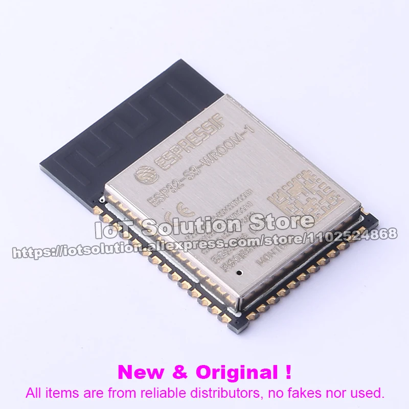 ESP32-S3-WROOM-1-N16R2 16MB Flash 2MB PSRAM WiFi BT Module