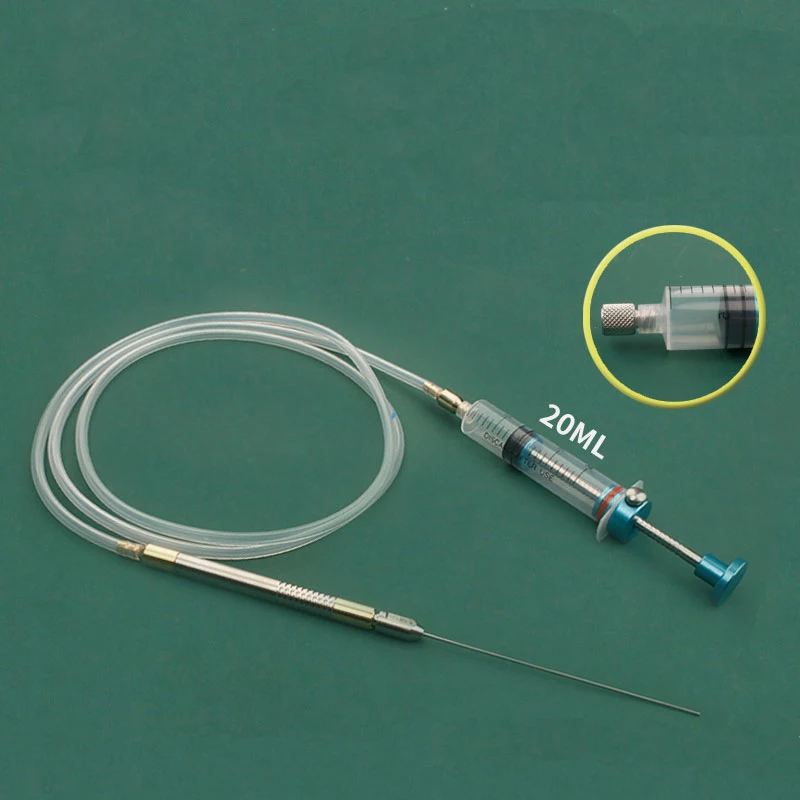 Fat Transfer Cannula Cosmetology Micro Cannula Fat Inflitration Cannula Aspiration Cannula Metal Cap Liposuction Handle