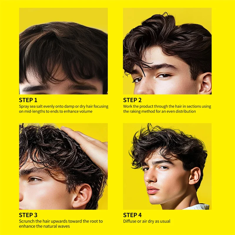 SEVICH Natural Sea Salt Spray for Hair Men & Women Instant Fluffy Volume Hair Styling Spray Strong Holding Non Greasy Hair Spray