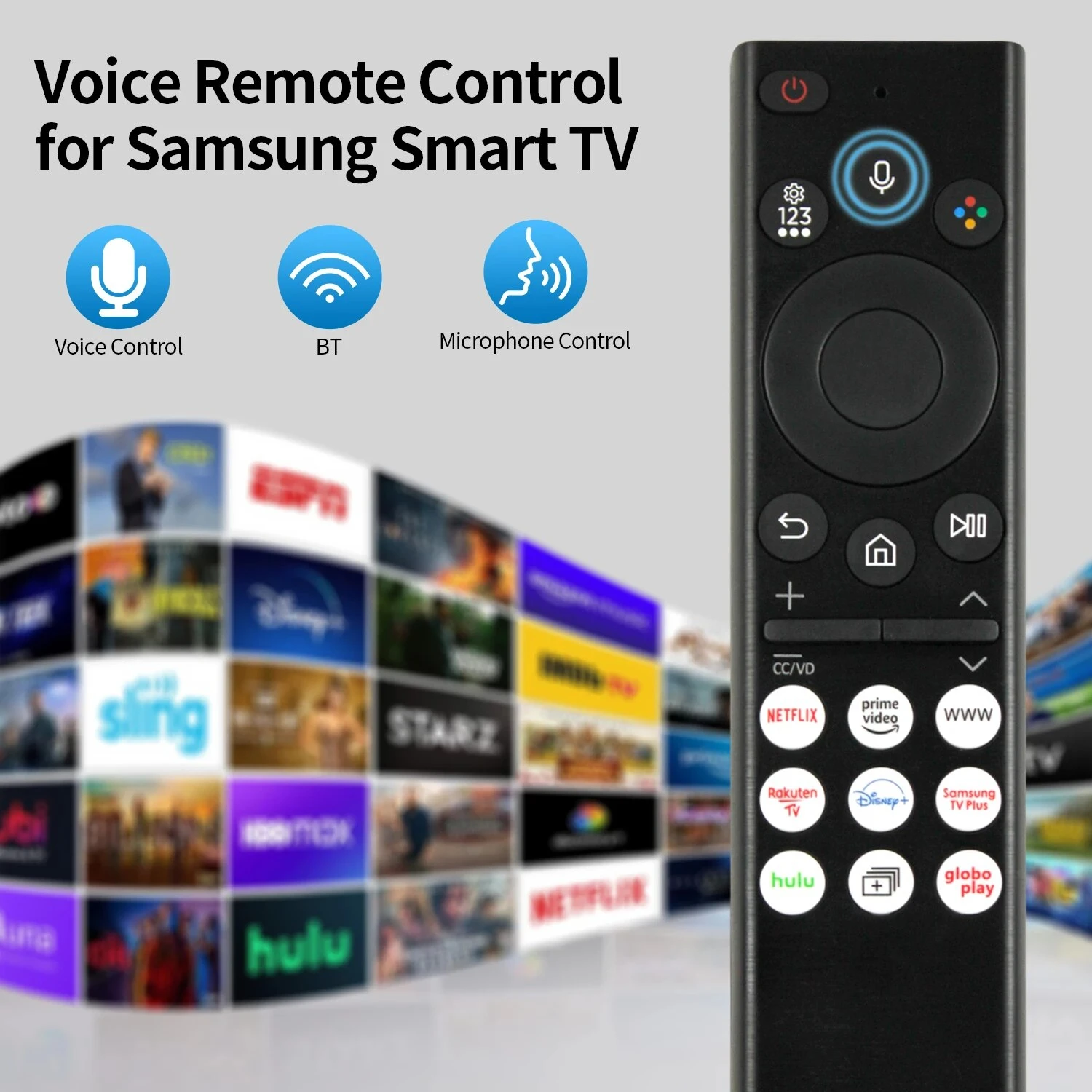 Replacement BN59-01390A   Remote Control, with Voice    Smart TV