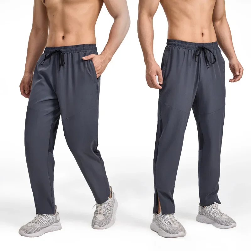 

Уличные мужские свободные повседневные брюки с прямыми штанинами, легкие, дышащие и быстросохнущие спортивные брюки