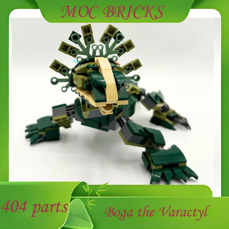 تخصيص 404 أجزاء MOC الله Varactyl نماذج للحيوانات لتقوم بها بنفسك التعليم الجمعية ModelToy هدايا عيد الميلاد للأطفال