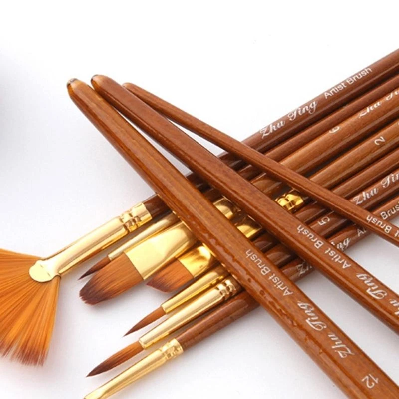 10 PCS PERCETAS PINTURAS SET REDECTO PINTURA PINTURA PINTOR