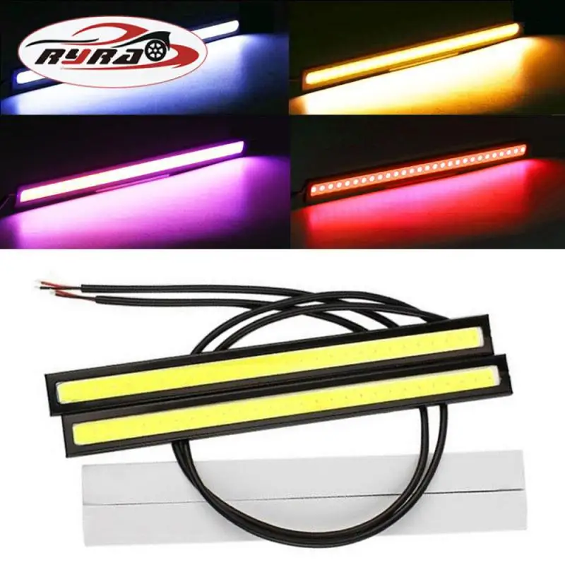 Turn Signal Parking Fog Bar Lamp Dc 12v Durable Waterproof Universal Car Accessories Auto Interior Lamp Led Lights Car Led Strip