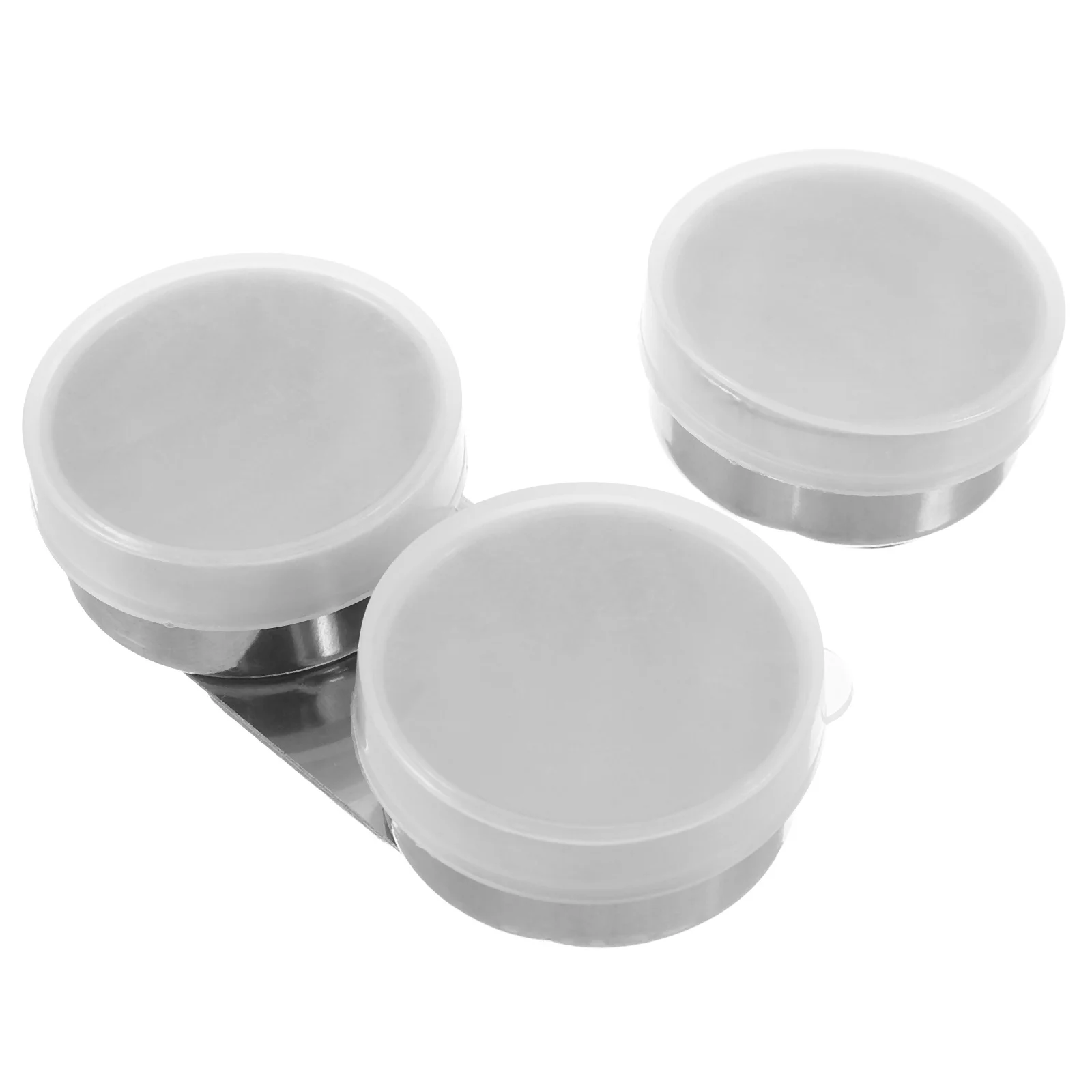 

2Pcs Oil Painting Mixer Pot Stainless Steel Lid Brush Washer Clip Easel Artist Palette Supply Tool Oil Painting Supplies