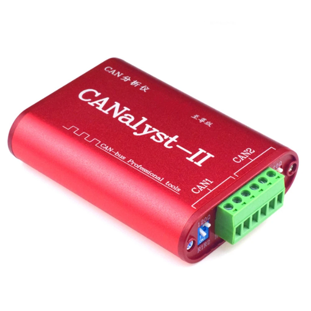 Analizator CAN CANOpen J1939 Konwerter USBCAN-2II kompatybilny z ZLG USB na CAN USBalyst-II