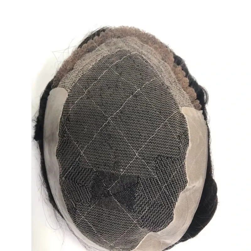 بيع التخليص الرجال الشعر المستعار OCT 100% الشعر البشري أحادية قاعدة الدانتيل + بولي PU عيوب صغيرة خصم الرجال شعر مستعار لموضوع الشعر
