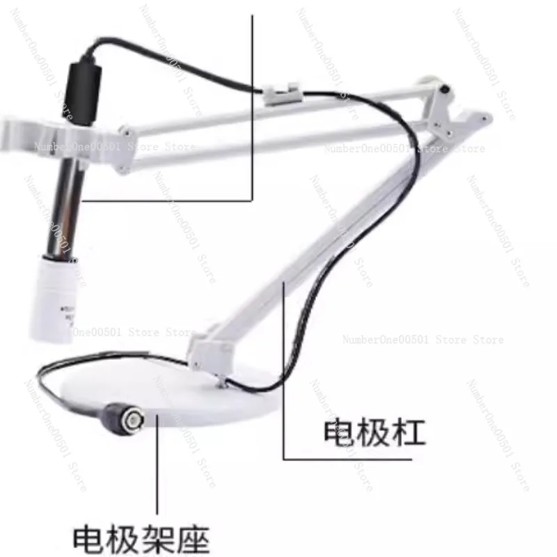 Multi-functional Mobile Electrode Bracket Suitable for Laboratory Acidity Meter PH Meter Conductivity Meter