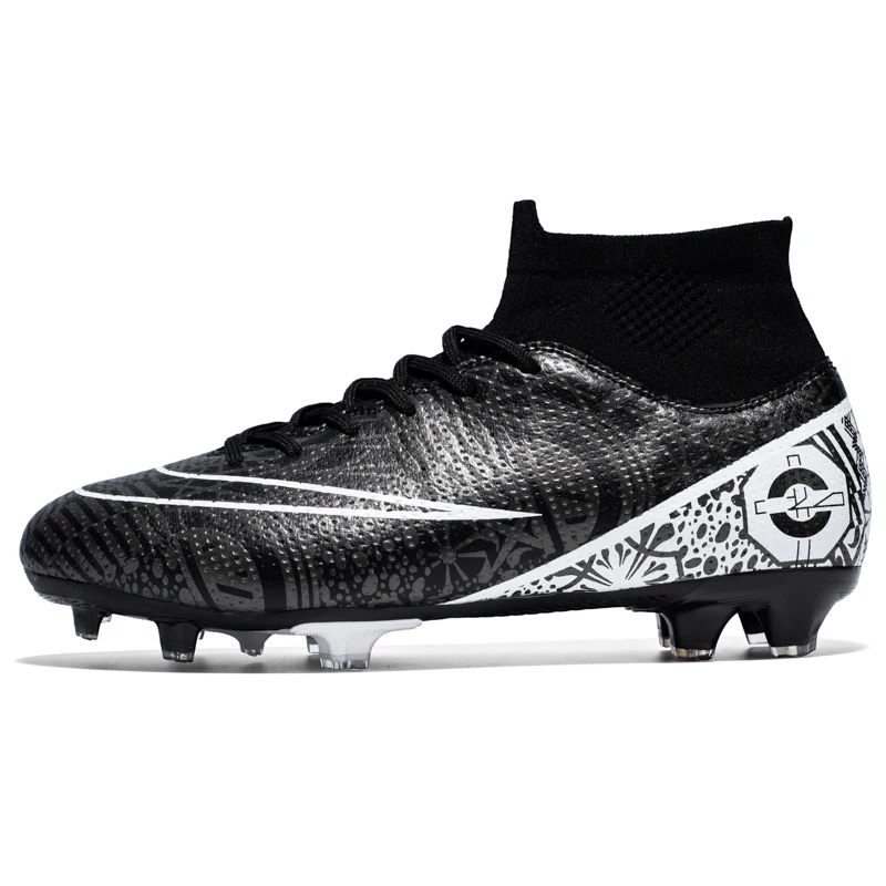 

2025 Football Shoes Professional men's soccer shoes anti slip artificial turf children's soccer shoes TF/FG training soccer boot