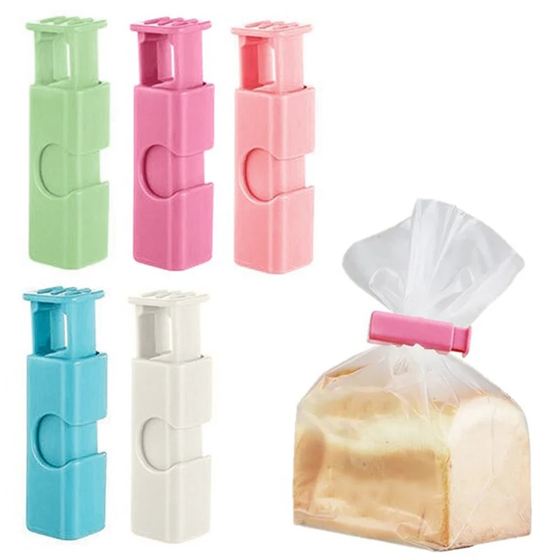 1pc Sealing Clip Food Preservation Bag Clip Snack Storage Seal Bag Clips Sealer Clamp Kitchen Storage Tool