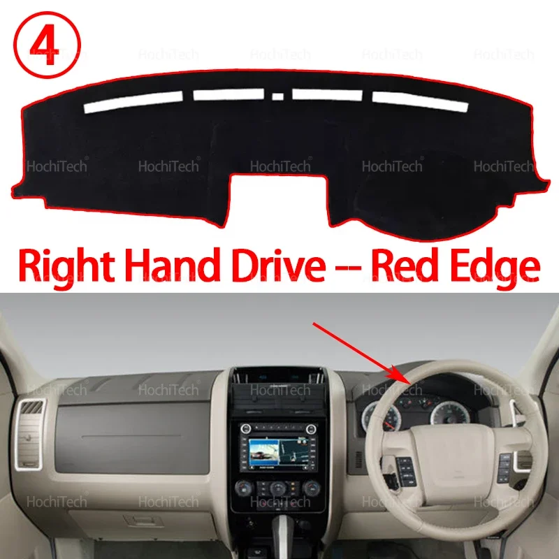 Armaturenbrett-Abdeckung, rutschfeste Matte, Schutzpolster, Sonnenschutz, Teppich, Teppich für Ford Escape Mercury Mariner, Mazda Tribute 2Gen 2008–2012 – Detail 11