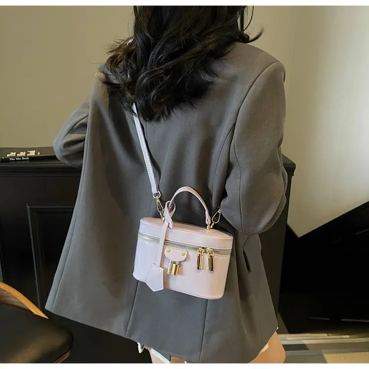 حقيبة كروس نسائية عصرية جديدة لعام 2025، محفظة كتف متعددة الاتجاهات من الجلد الطبيعي، حقيبة كلاسيكية أنيقة ذات سعة كبيرة للعمل #5