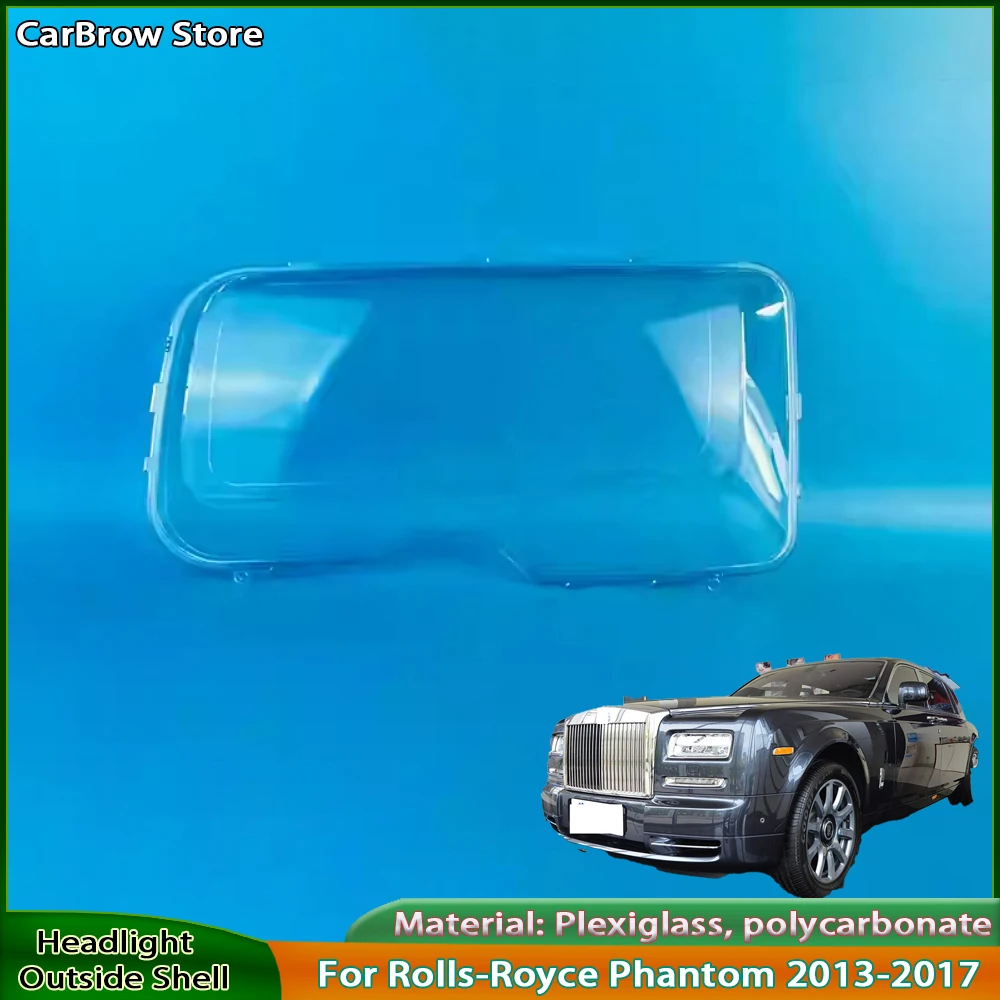 

Для Rolls-Royce Phantom 2013 2014 2015 2016 2017, автомобильные аксессуары, крышка фары, абажур, линза, корпус фары из плексигласа