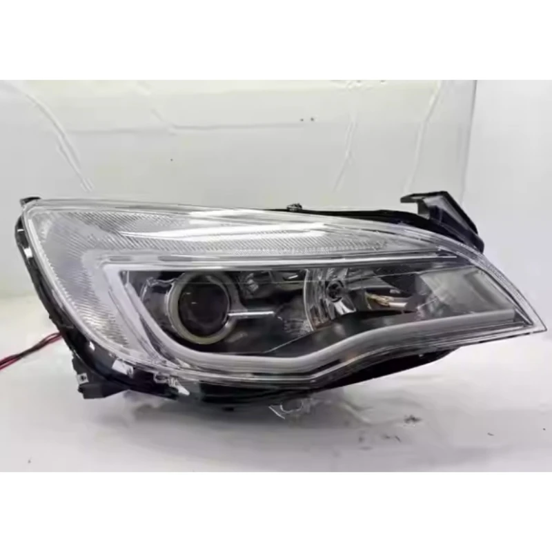 Car Led Headlight Assembly for Buick Excelle Opel XT Astra J 09-14 Modified Lens Head Lamp Angel Eyes Daytime Running Light