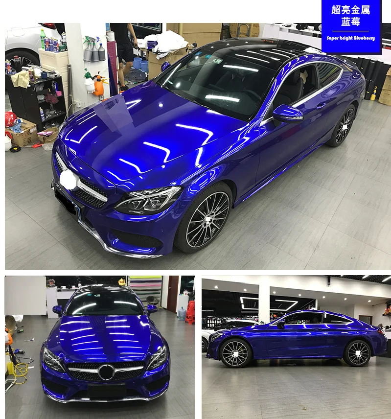 Metallic Pearl Glossy/Matte Bubble Free Car Wrap Film with High Quality
