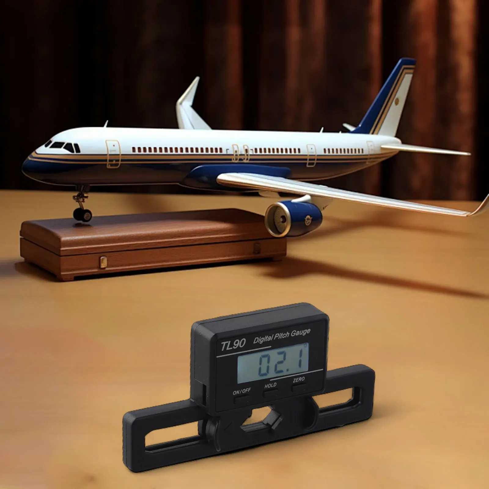 

Digital Indicator TL90 with Backlit LCD Screen Designed Specifically for Accurate Altitude Measurement in Helicopters