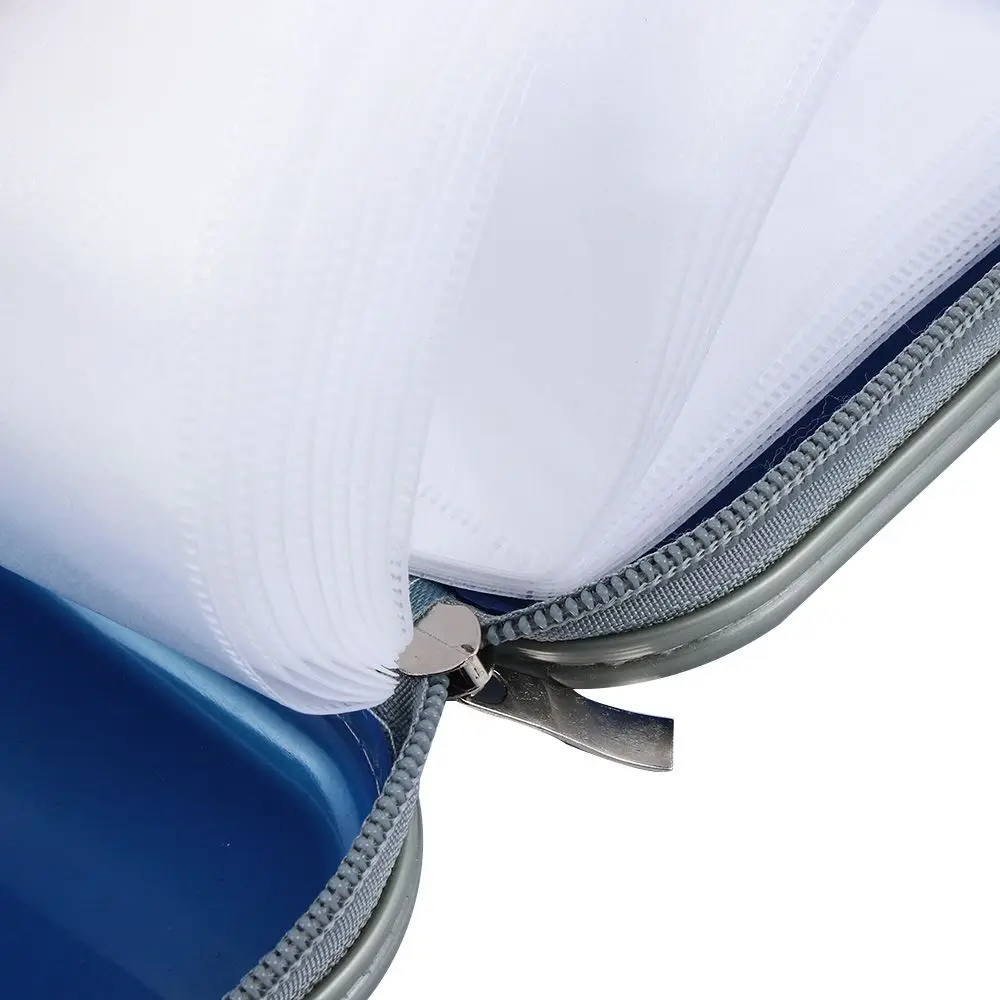 40 Disc Bags Hard Box Wallet Album Organizer Storage Sleeve CD DVD Case Double-side