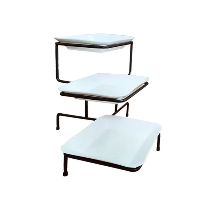 

Custom Buffet Equipment Cold Dessert Buffet Counter Cooler Commercial Food Display Stand