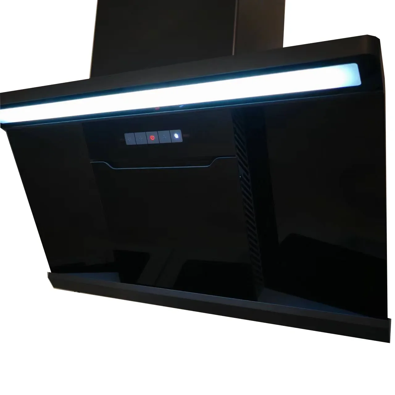 Wall-Mounted Range Hood - Elegant Piano Paint, HIGH Airflow, Touch Controls