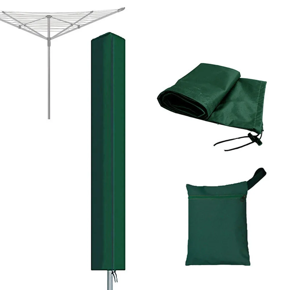 Waterproof and Windproof 600D Oxford Cloth Protective Cover for Outdoor Clothing Dryers with Drawstring Closure