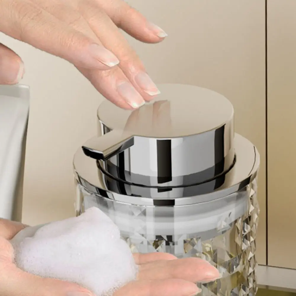 Practical Press Type Soap Dispenser Seal Elegant Soap Pump Jar Luxury PET Lotion Bottle Home