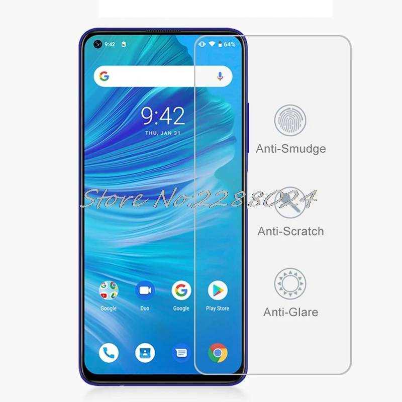 Tempered Glass For UMIDIGI A11 Bison GT A9 Max A7 A7S S5 5 S3 Pro F1 Play F2 Power 3 X One Max A7Pro A9Pro Screen Protector Film