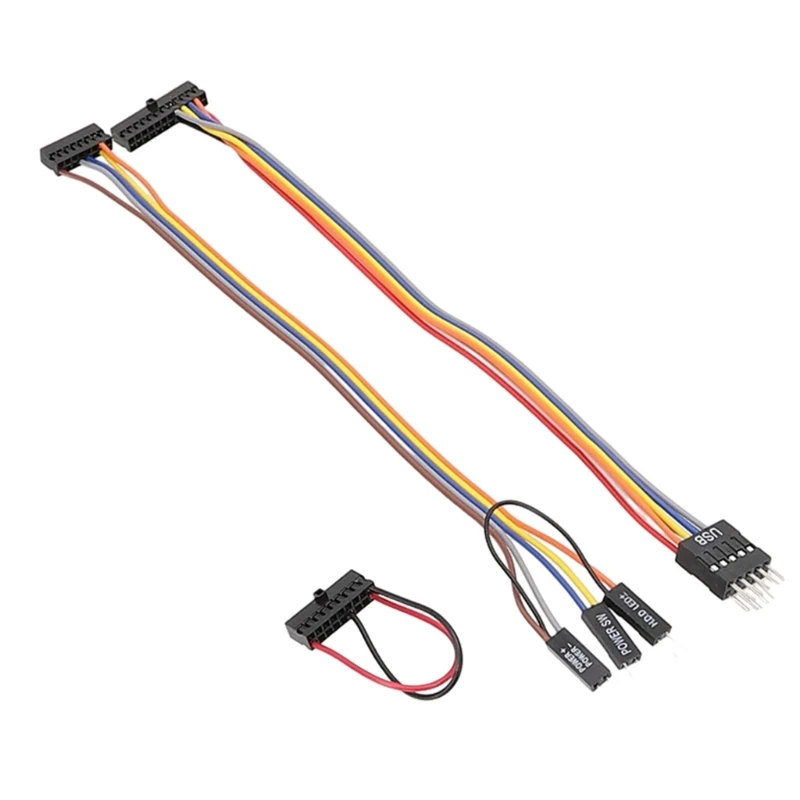 Computer Power Reset Cable Modification Line For RD450X Motherboard PC Destop Computer Remote Control Cable Dropshipping