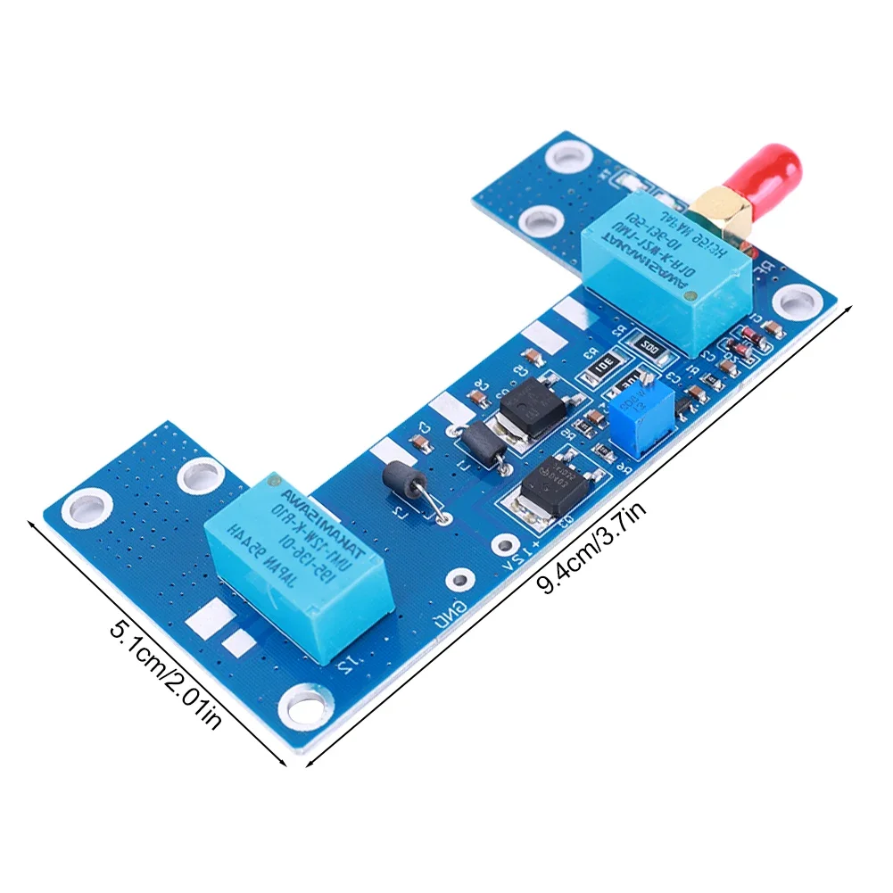 80W UHF VHF RF Amplifier PCB Board Transceiver Conversion DC12-13.8V 1-5W Increase Transmission Power for Walkie Talkie