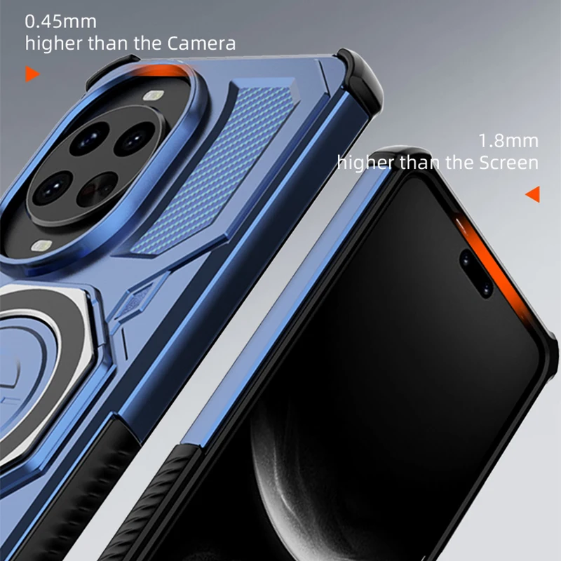 حافظة مغناطيسية مقاومة للصدمات من KEYSION لهاتف هواوي نوفا 14 برو من مادة البولي يوريثان الحراري + PC حافظة خلفية معدنية حية لهاتف هواوي نوفا 14 #6