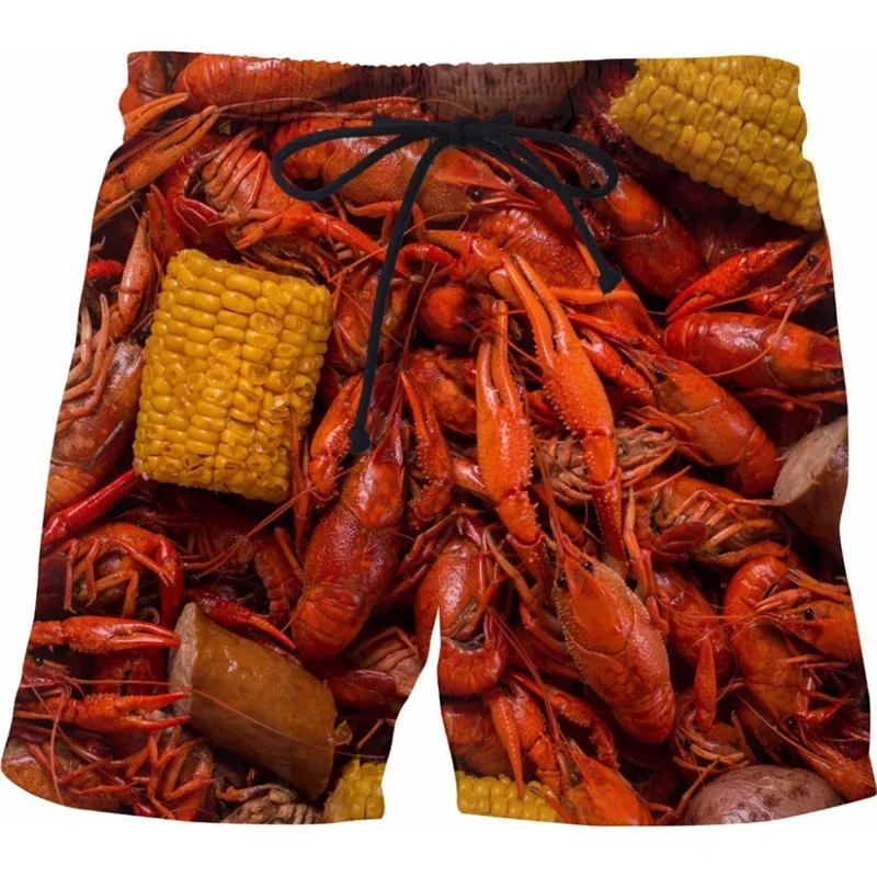 

Забавные мужские шорты с 3D принтом Fatty Beef Hot Dog, уличные пляжные шорты в стиле хип-хоп, шорты для плавания для скейтборда, женские короткие плавки